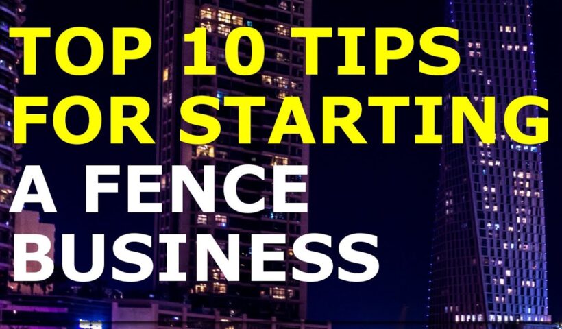 How to Start a Fence Business | Free Fence Business Plan Template Included