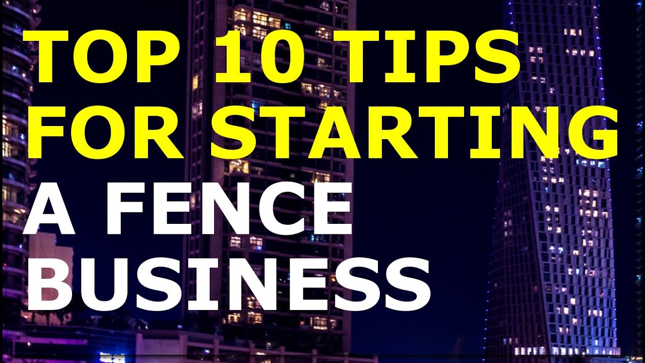 How to Start a Fence Business | Free Fence Business Plan Template Included 1 How to Start a Fence Business | Free Fence Business Plan Template Included
