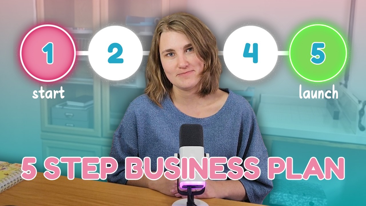 How to ACTUALLY Start a Stationery Business (5 Step Business Plan) 1