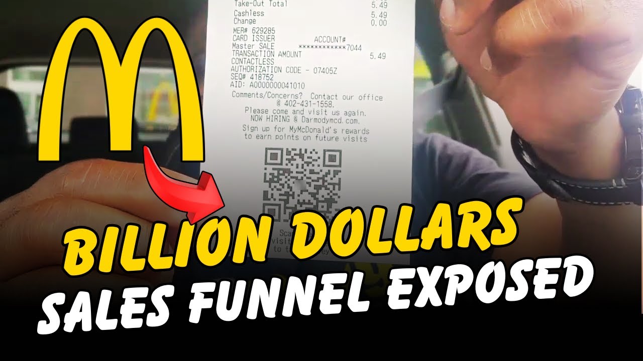 McDonald's Billion Dollar Sales Funnel EXPOSED: What Every Online Business Must Copy 1 McDonald's Billion Dollar Sales Funnel EXPOSED: What Every Online Business Must Copy