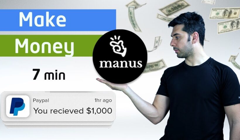 How to Make Money Online with Manus AI Agent - 7 Business Ideas