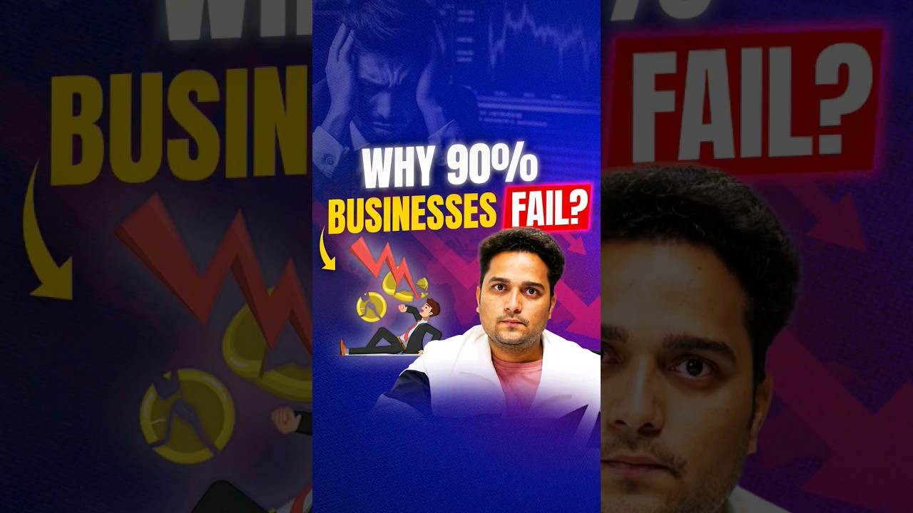 Why 90% Businesses Fail | Hemant Vyas | Business Strategy #shorts #businessgrowth 1 Why 90% Businesses Fail | Hemant Vyas | Business Strategy #shorts #businessgrowth