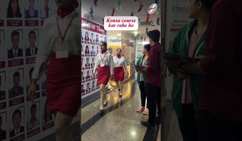 Step Up and Stand Out | Air Hostess Training Institute - Frankfinn