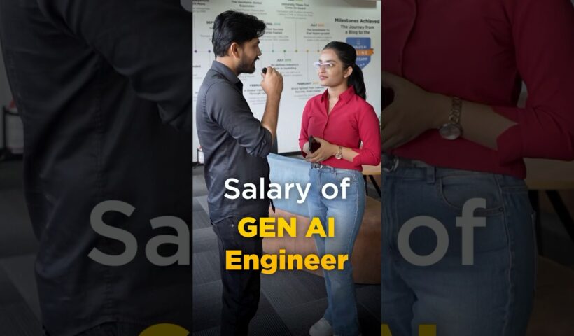 🔥Salary of GenAI Engineer | Generative AI Jobs: Roles, Salaries, and Growth Potential 🚀💼 | #shorts