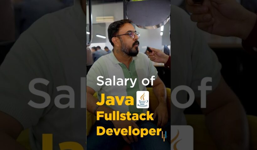 🔥Salary of Java Full Stack Developer #shorts  #simplilearn