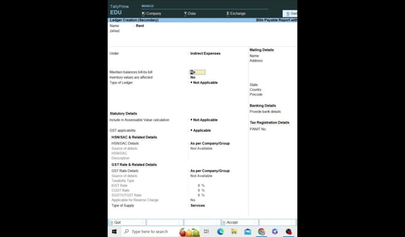 Payment Voucher Entry in Tally Prime #payment #paymentvoucher #tally #tallyprime