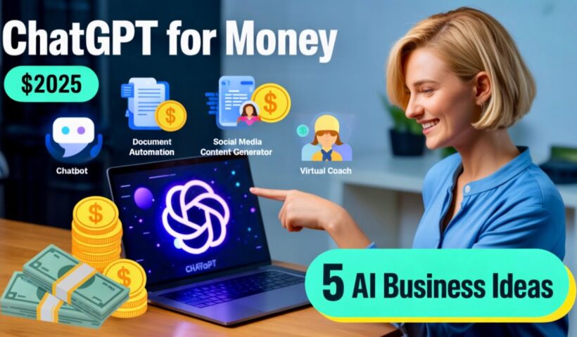 ChatGPT for Money: 5 AI Business Ideas You Can Start in 2025