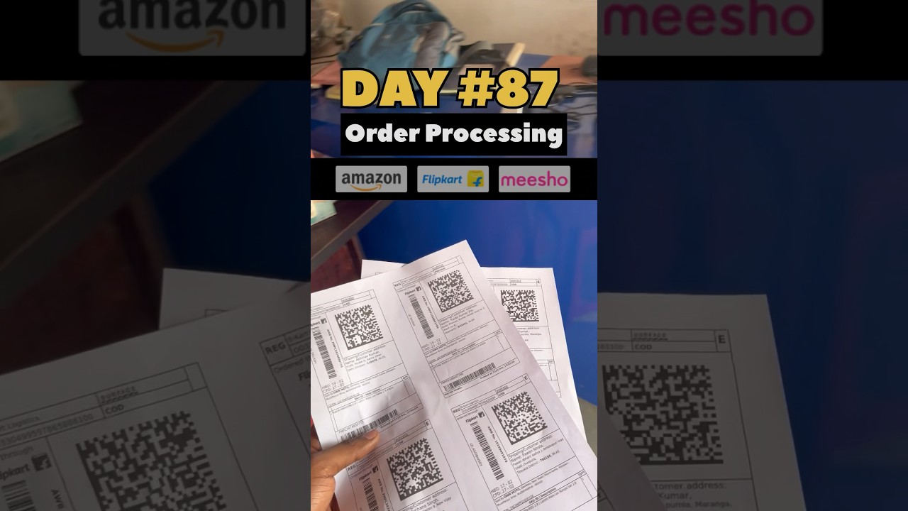 Step by step order processing on flipkart seller, amazon seller & meesho supplier | Process orders