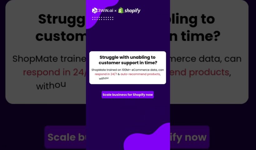 Just one-click install AI chatbot to expand your @shopify  sales now!