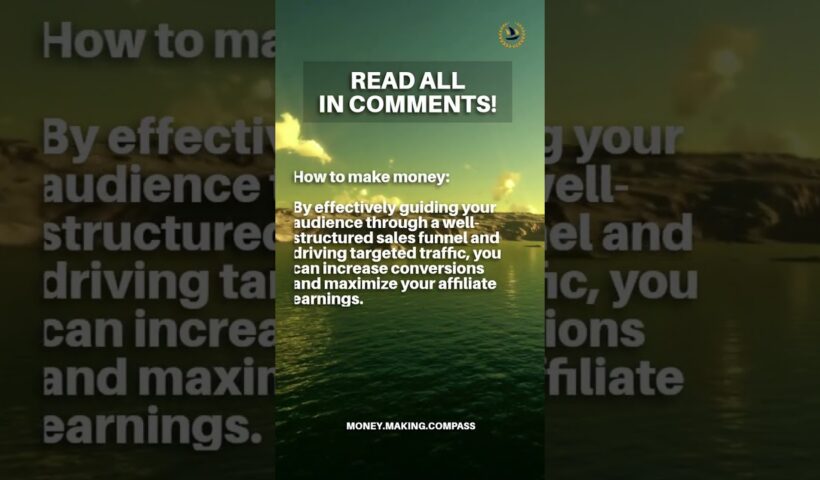 TOP 7 STEPS TO MASTER Affiliate Marketing with a Sales Funnel! 💡 #MakeMoneyOnline