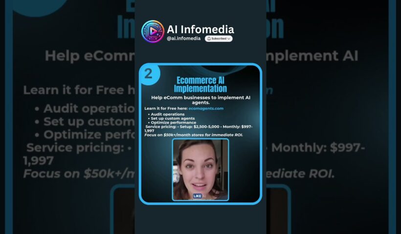 IDEA-2, Ecommerce AI Implementation | 16 AI Business Ideas for Passive Income