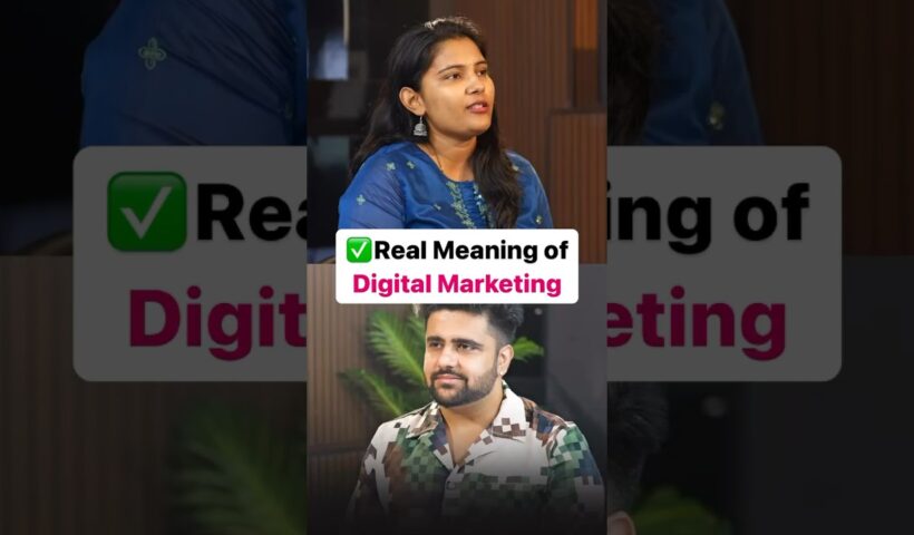 Real Meaning of Digital Marketing #digitalmarketing #digitalmarketingforbeginners #sahilkhanna