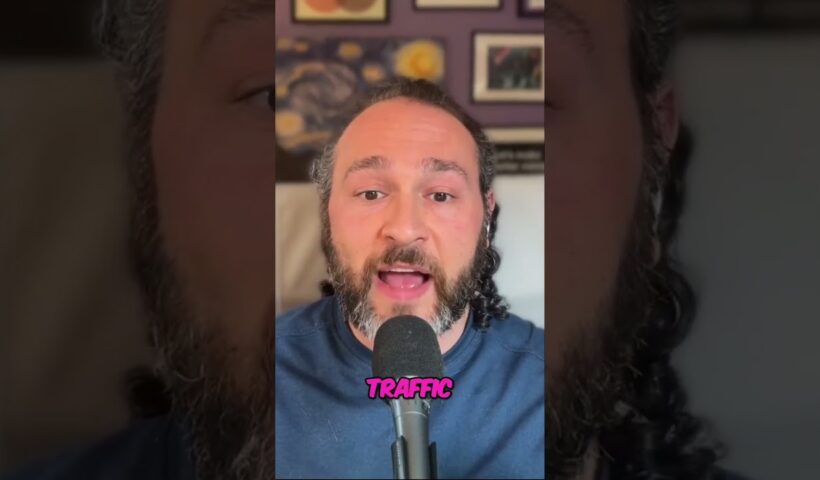 Only one traffic source is a leaky funnel waiting to happen #ecommerce #online business #podcast