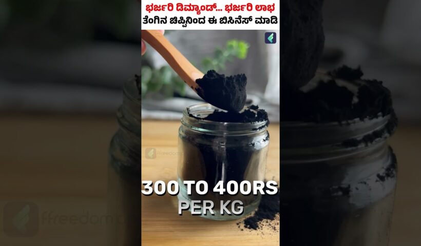 Coconut Shell Charcoal Business: High Profits or High Risk? #shorts #charcoalbusiness #businessideas