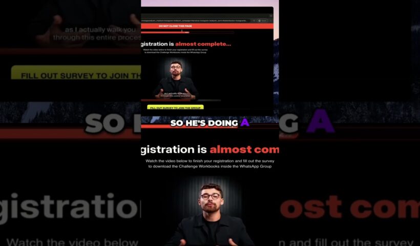 Iman's Genius Funnel: watch full vid on yt