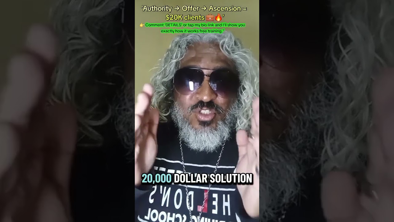 The $20K Client Equation 🧮💼 #CoachingBusiness #ConsultingBusiness #SalesFunnel #OnlineBusiness