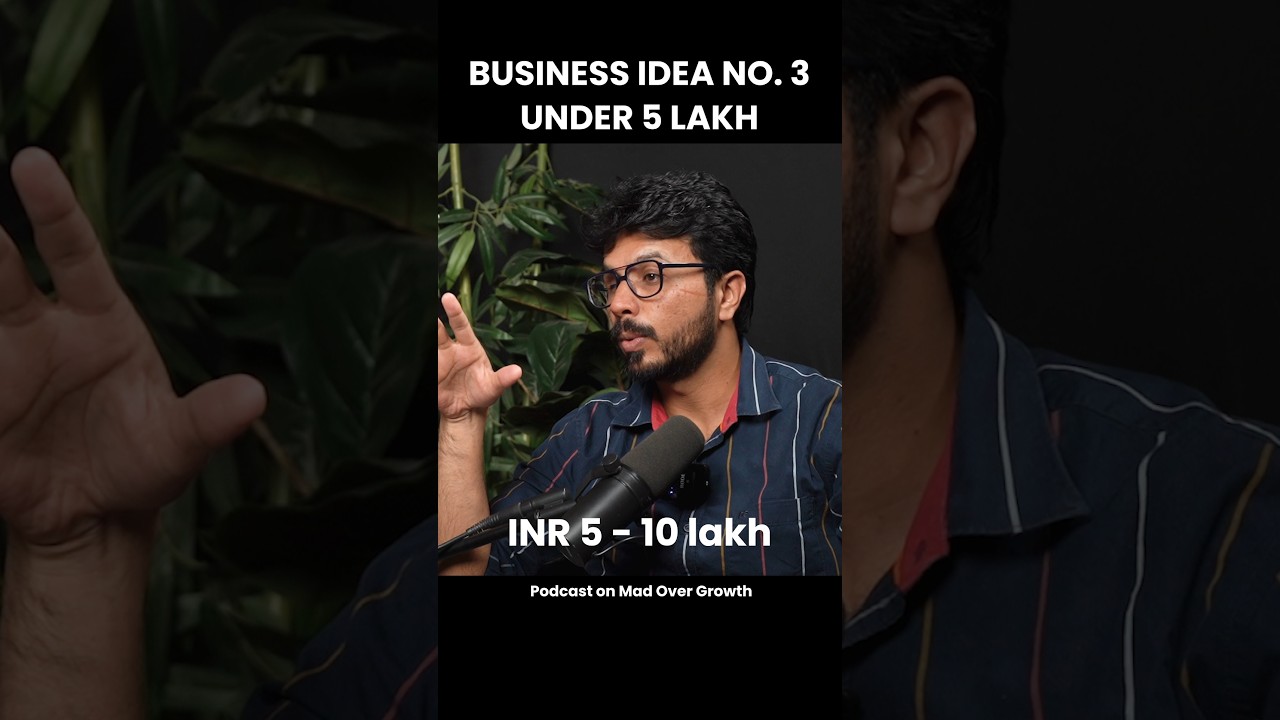 Business Idea Under Rs. 5 Lakhs! @NitinBajajMOG #shorts #business #ideas #money #viral #ytshorts 1 Business Idea Under Rs. 5 Lakhs! @NitinBajajMOG #shorts #business #ideas #money #viral #ytshorts