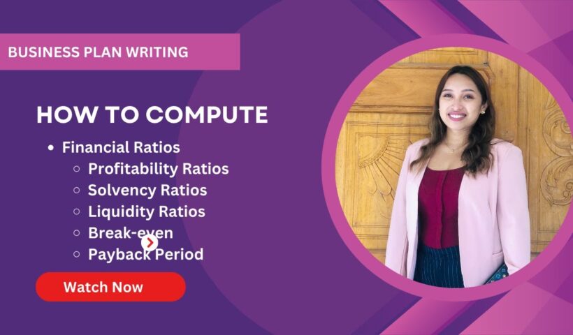 How to Compute Financial Ratios for Business Plan Preparation with TEMPLATE!! | Teacher Myss 6 How to Compute Financial Ratios for Business Plan Preparation with TEMPLATE!! | Teacher Myss