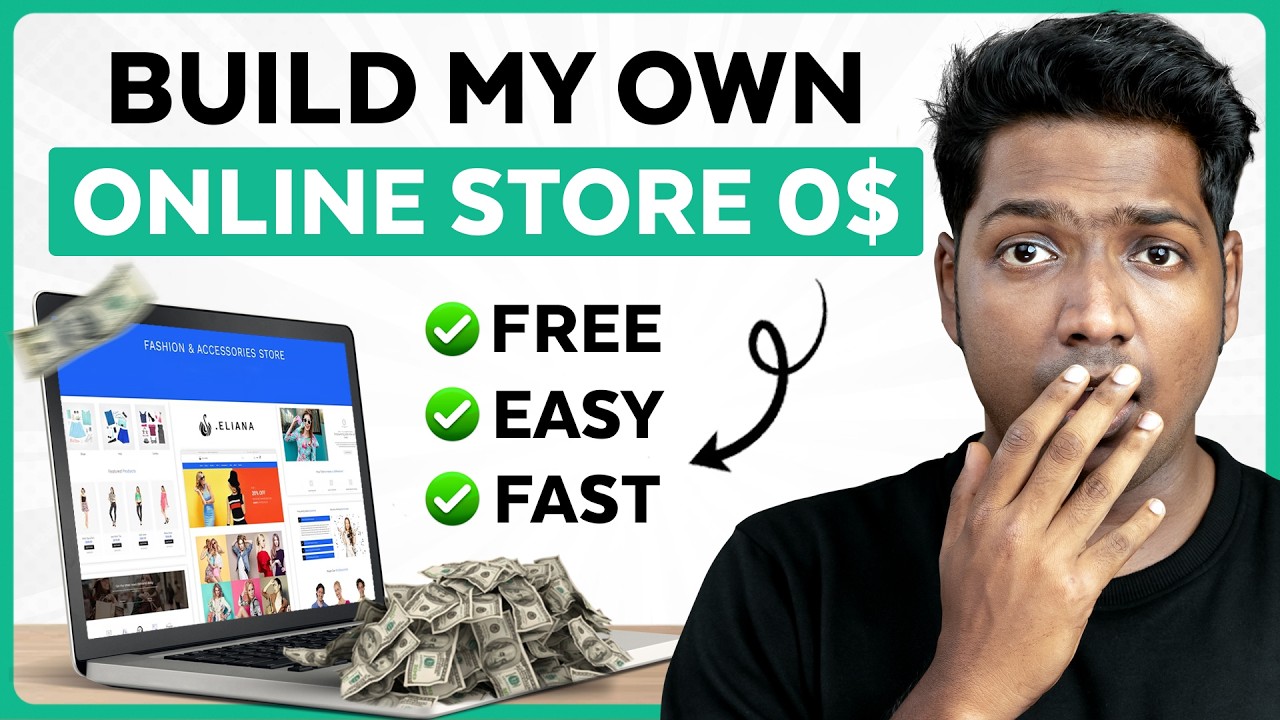 How I Built My Online Store With $0 in 2025 π± 1