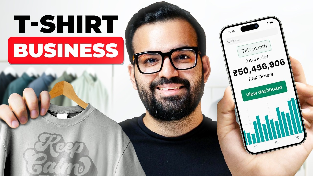 How to start a T-shirt business in India for free (from home) 1