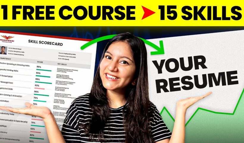 BOOST Your Resume π FREE Course + Certificate for Freshers 3 BOOST Your Resume π FREE Course + Certificate for Freshers