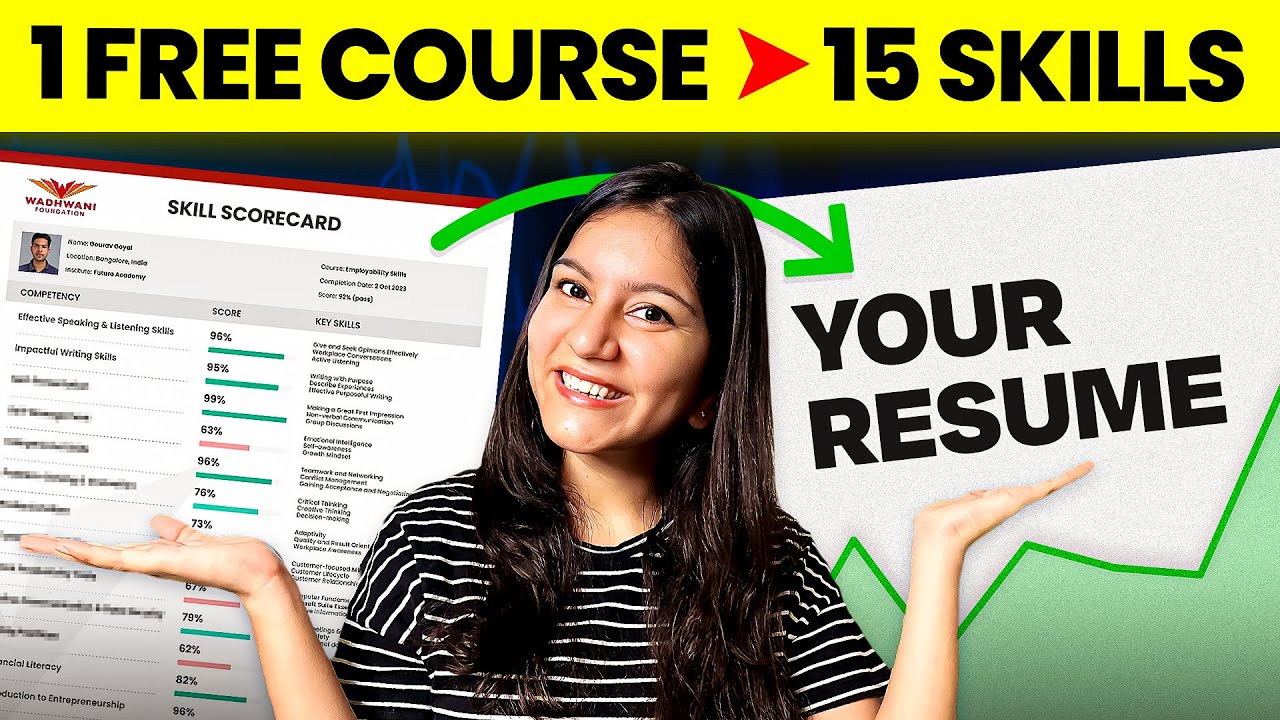 BOOST Your Resume 📈 FREE Course + Certificate for Freshers 1 BOOST Your Resume 📈 FREE Course + Certificate for Freshers