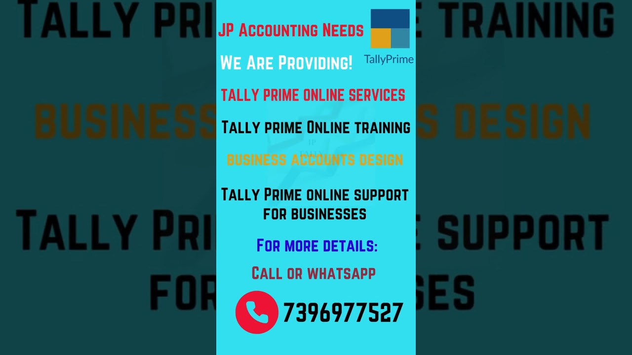 Tally Prime Online Training #tallyprime #tally #accounting #training #support #troubleshooting 1 Tally Prime Online Training #tallyprime #tally #accounting #training #support  #troubleshooting
