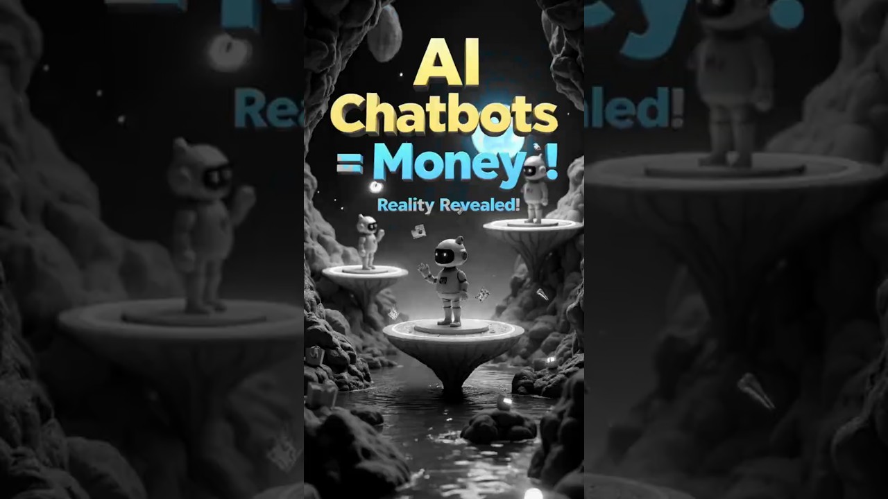 AI Chatbots Money Secrets 🤖💰 | Truth Revealed in 2025! #YouTubeShorts #NanoHustles #AIhustle#money