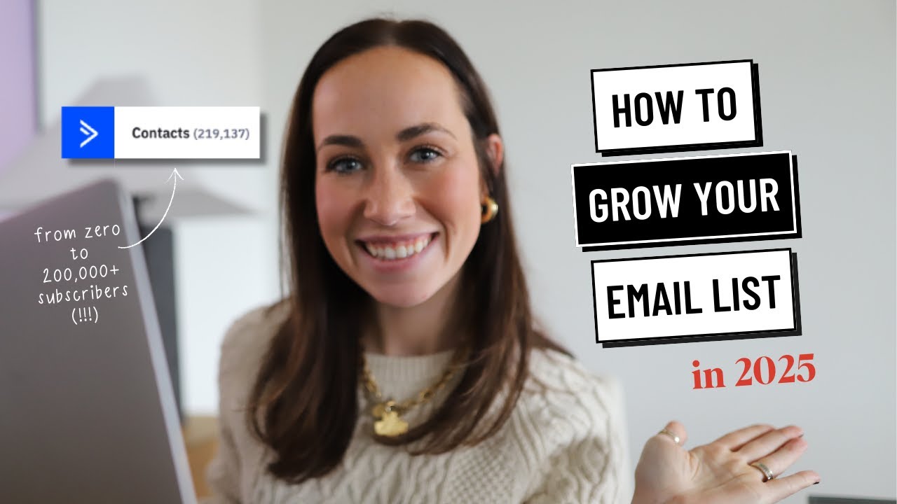 How To Grow Your Email List In 2025 (I have over 200,000+ subscribers!!) | By Sophia Lee 1 How To Grow Your Email List In 2025 (I have over 200,000+ subscribers!!) | By Sophia Lee