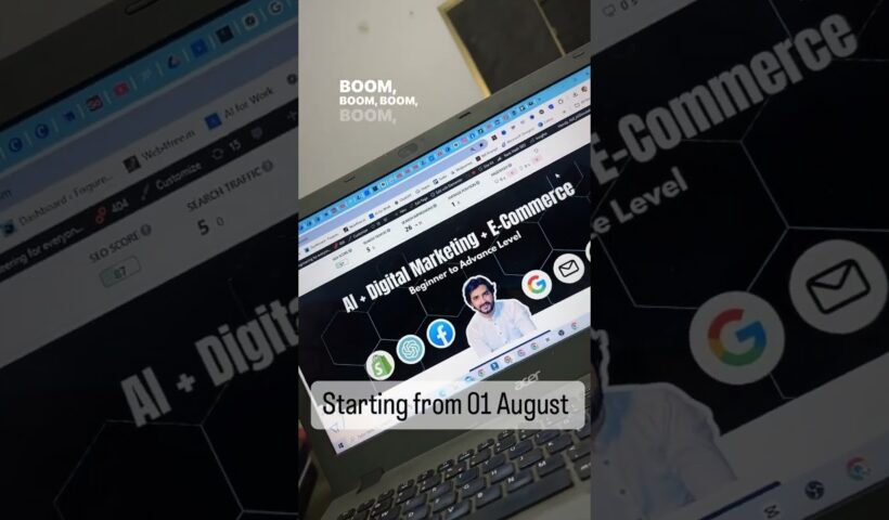 Online Training AI + Digital Marketing + E-Commerce start from 01- August- 2024