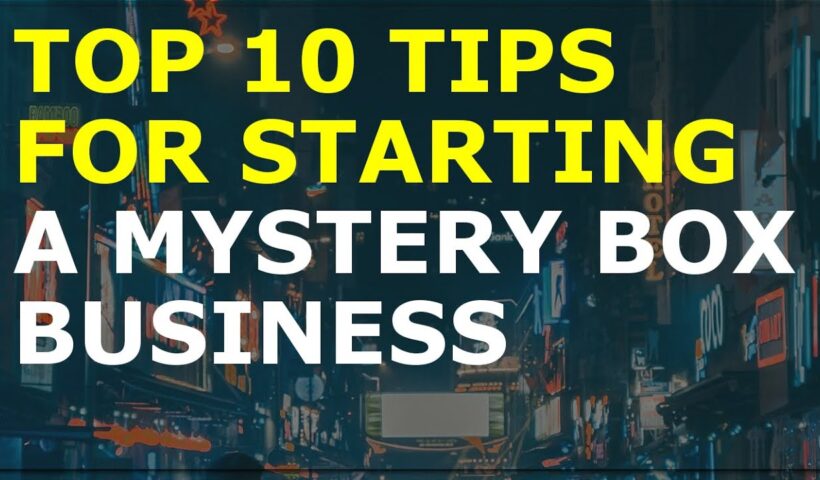 How to Start a Mystery Box Business | Free Mystery Box Business Plan Template Included