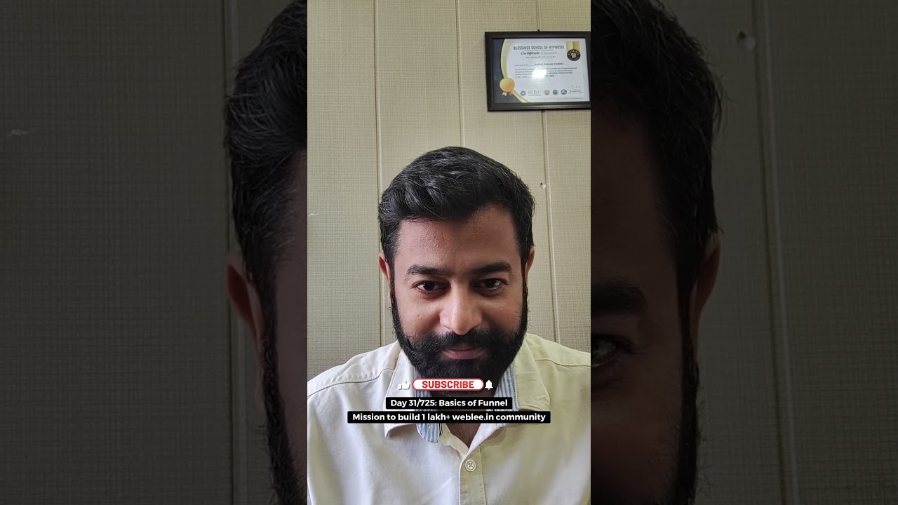 Day 31/725 –Funnel Basics Explained | Digital Marketing Growth Strategy | #SalesFunnel #Weblee 1 Day 31/725 –Funnel Basics Explained | Digital Marketing Growth Strategy | #SalesFunnel #Weblee