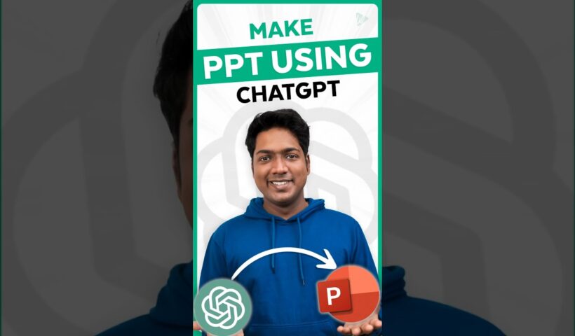 Create a PowerPoint Presentation Using ChatGPT 🤯