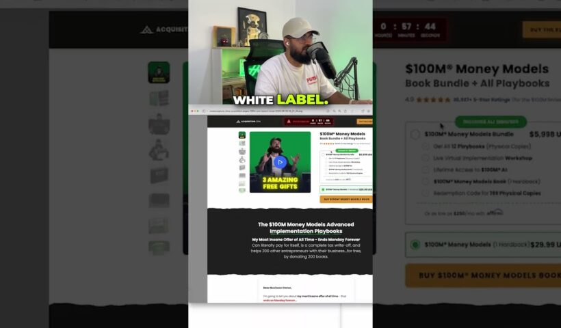 I Cloned Alex Hormozi's $100M Sales Funnel So You Can Use It! #entrepreneurship