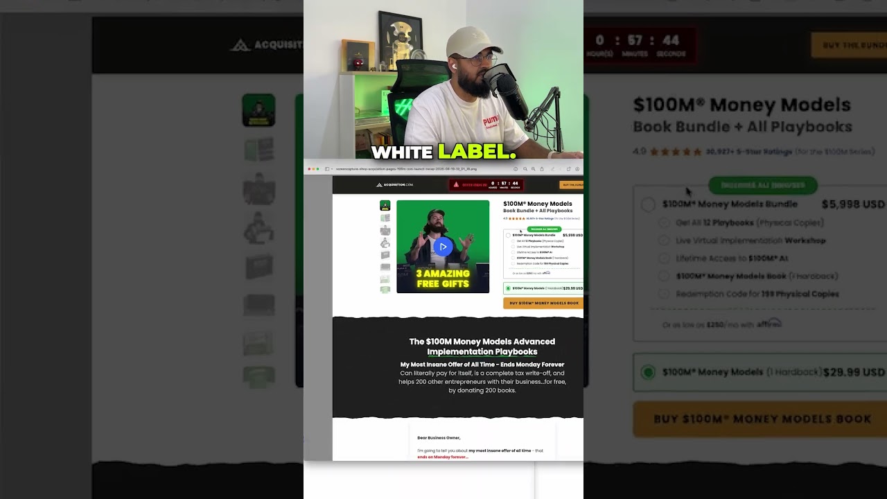 I Cloned Alex Hormozi's $100M Sales Funnel So You Can Use It! #entrepreneurship 1 I Cloned Alex Hormozi's $100M Sales Funnel So You Can Use It! #entrepreneurship