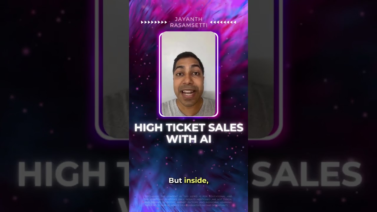 The Worst Pain Isn't Failure: Getting Your Mission Back in High-Ticket Sales #aibusiness #highticket