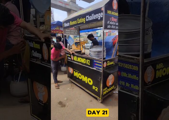 Day 21 of MoMos Food Stall in 1Lakh₹🤑 Profits?🤔
