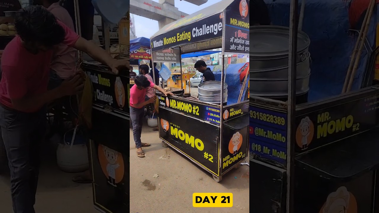 Day 21 of MoMos Food Stall in 1Lakh₹🤑 Profits?🤔