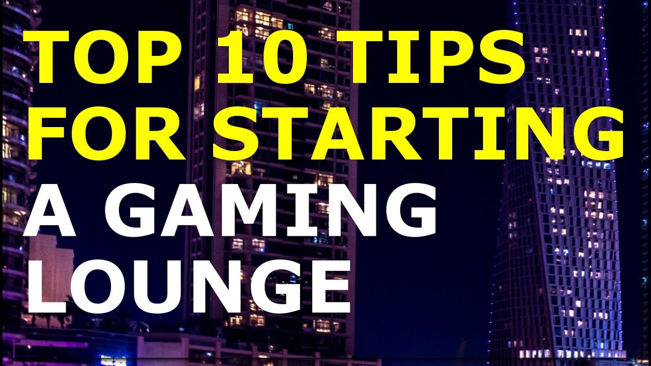 How to Start a Gaming Lounge Business | Free Gaming Lounge Business Plan Template Included