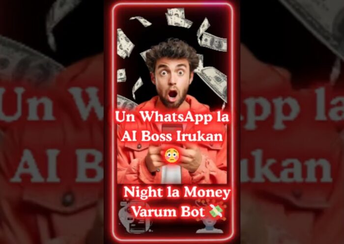 WhatsApp AI Bot Setup Tamil 💬💸 | Faceless AI Business Idea 2025 | AI Cashflow Tamil