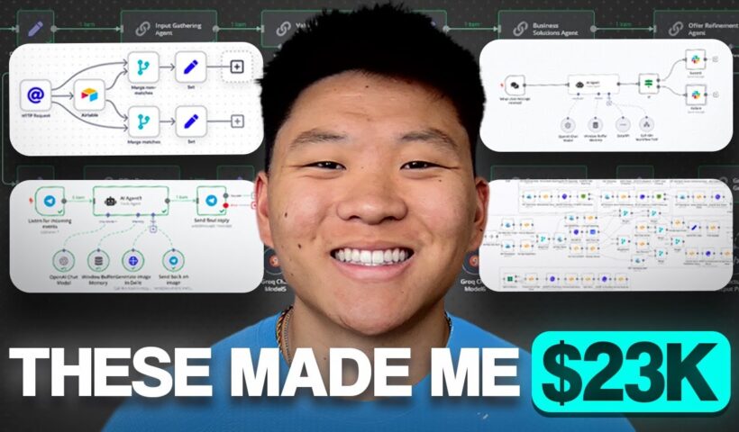 How I Sold These 4 AI Agents for $23,000 (as a beginner)