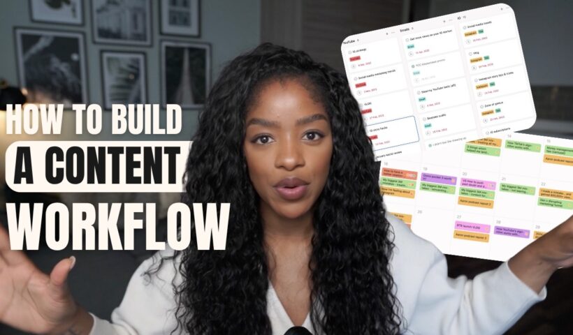 Build a content creation workflow that ACTUALLY works | Content creation 2025 |Content creation tips