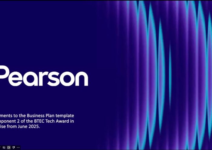 BTEC Bitesize- June 2025 New Business Plan Template - BTEC Tech Award (2022) Enterprise