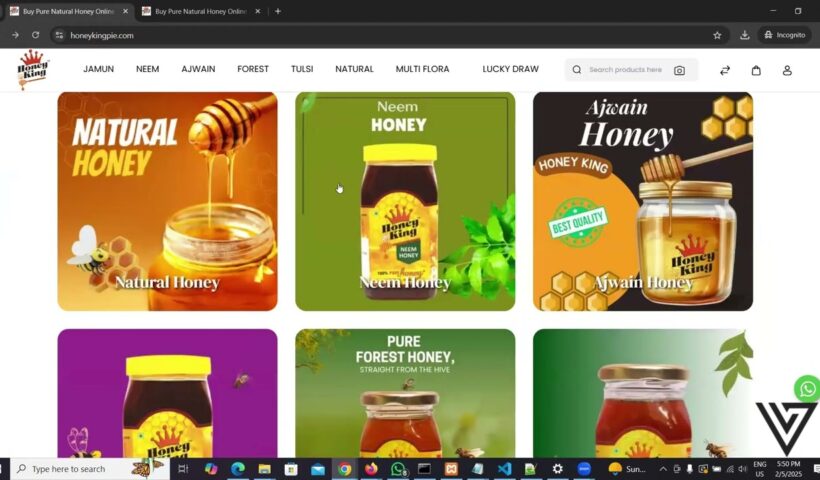🍯 Custom-Made Honey E-Commerce Website in Laravel Bagisto | Grow Your Online Business