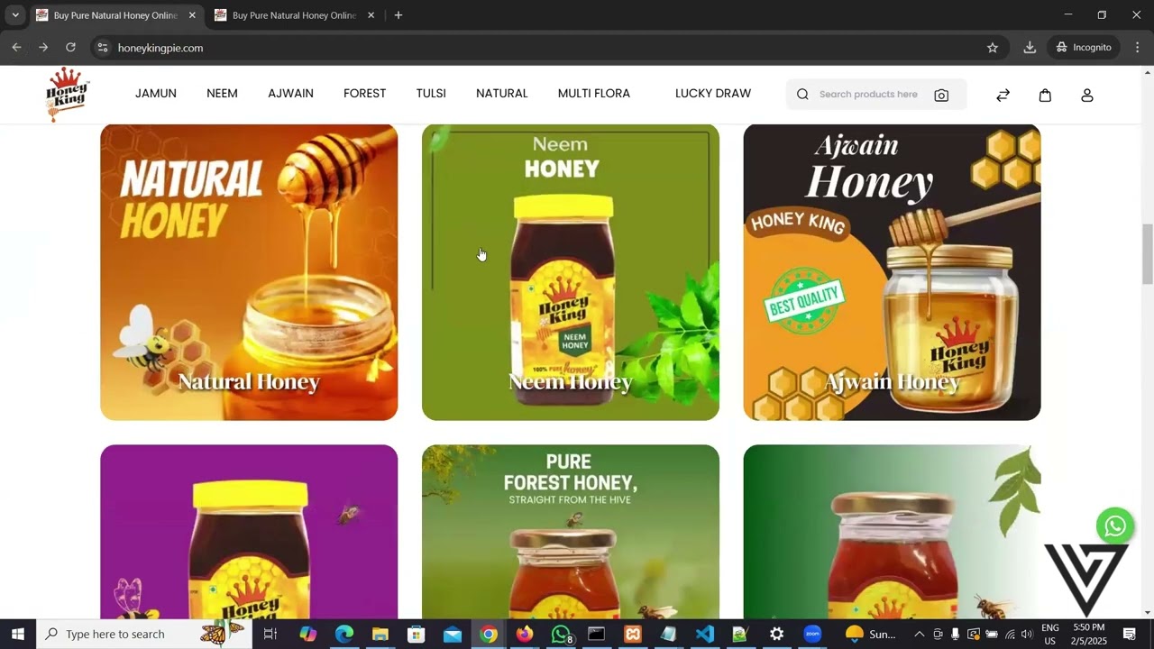 🍯 Custom-Made Honey E-Commerce Website in Laravel Bagisto | Grow Your Online Business