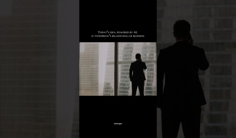 "Today’s idea, powered by AI, is tomorrow’s billion-dollar business. Act now #ai #mindset #2025