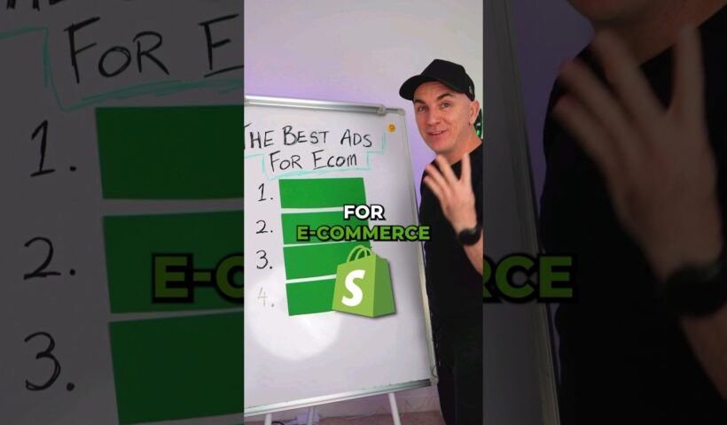 4 of the best Facebook ads for Ecommerce stores to get more sales online.#shopify  #ecommerce