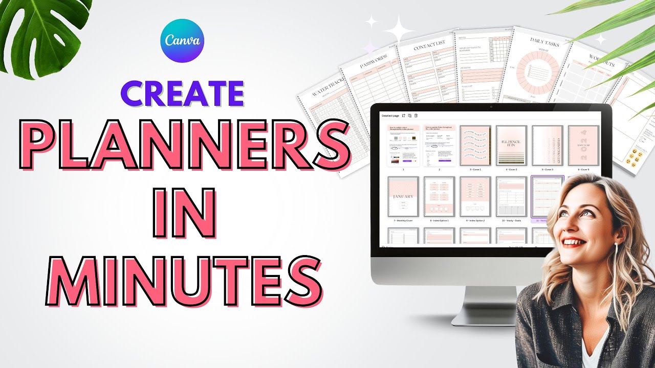 Create 3 Digital Planners in Canva Fast (My Time-Saving Method)