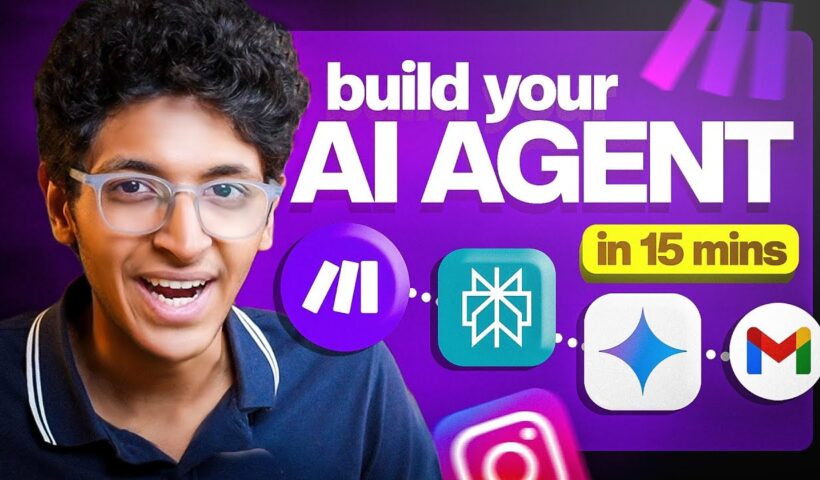 Build Your First AI Agent in 15 Minutes (NO CODING)