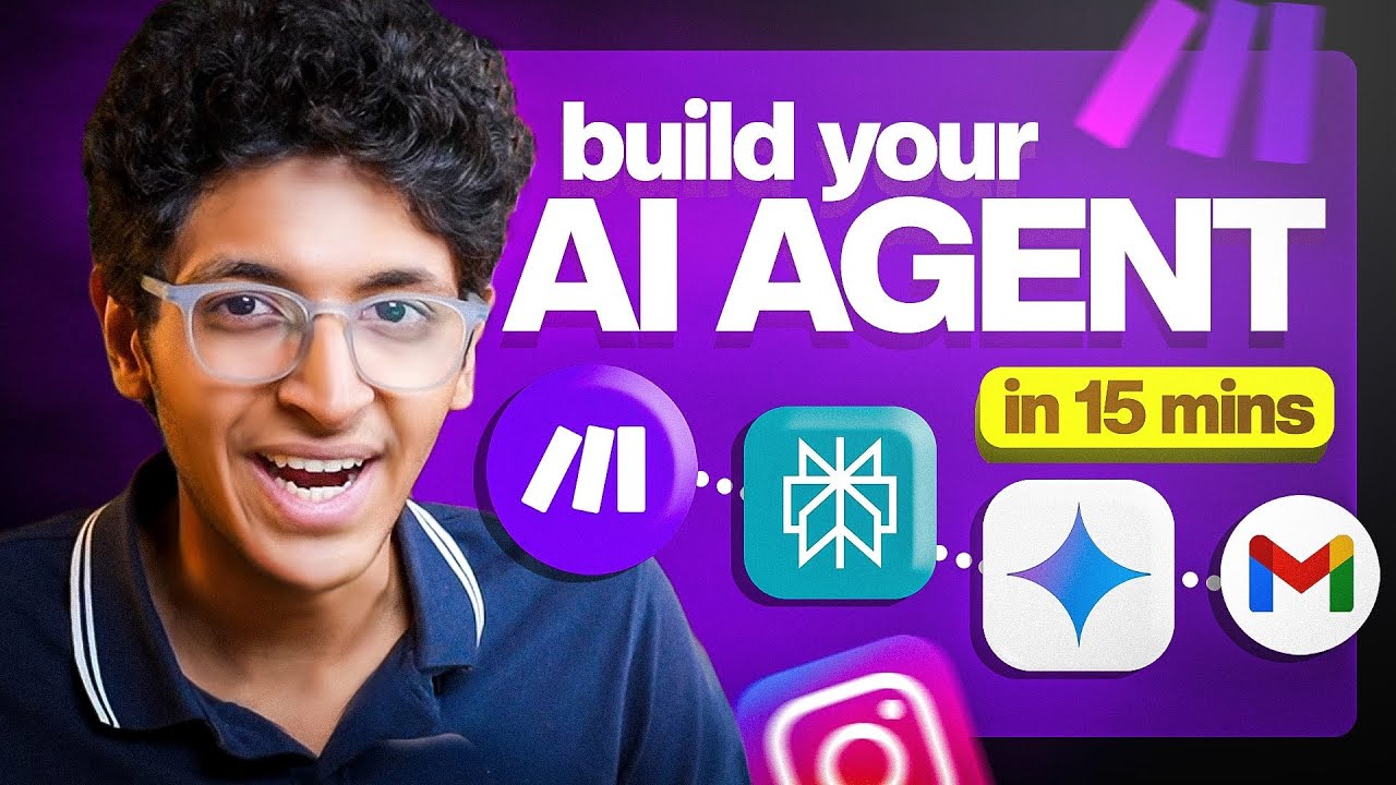 Build Your First AI Agent in 15 Minutes (NO CODING)